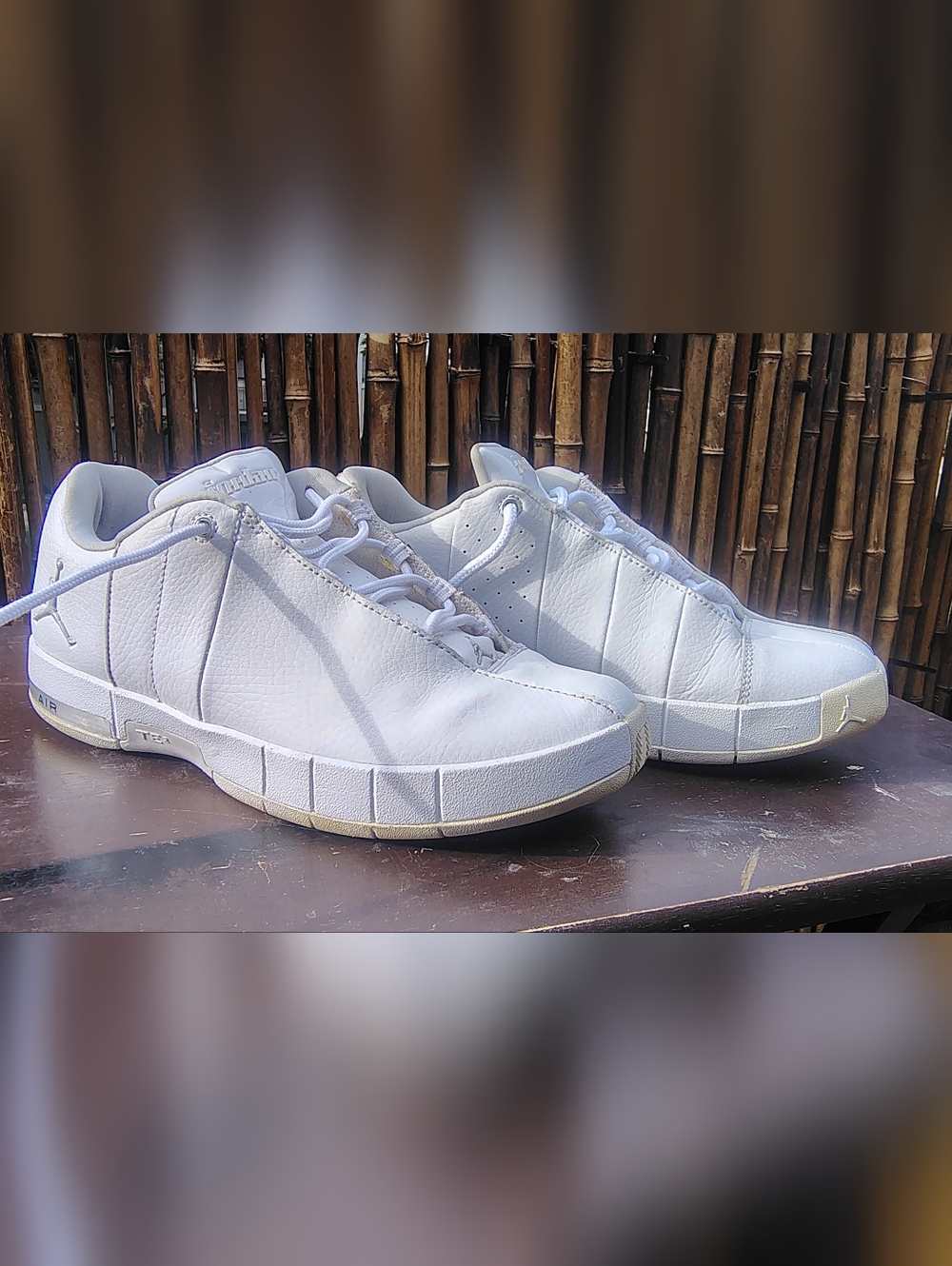 Jordan All-White Low-Top Sneakers